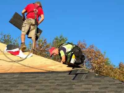 Roof Inspectors evaluating overall roof system